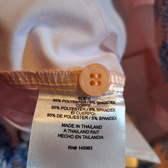 Turtles & Tees girls size XL 14/16 pink & peach shorts, zig zag design NWT - Picture 5 of 5